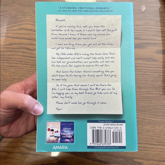 The Last Letter by Rebecca Yarros - Picture 4 of 4